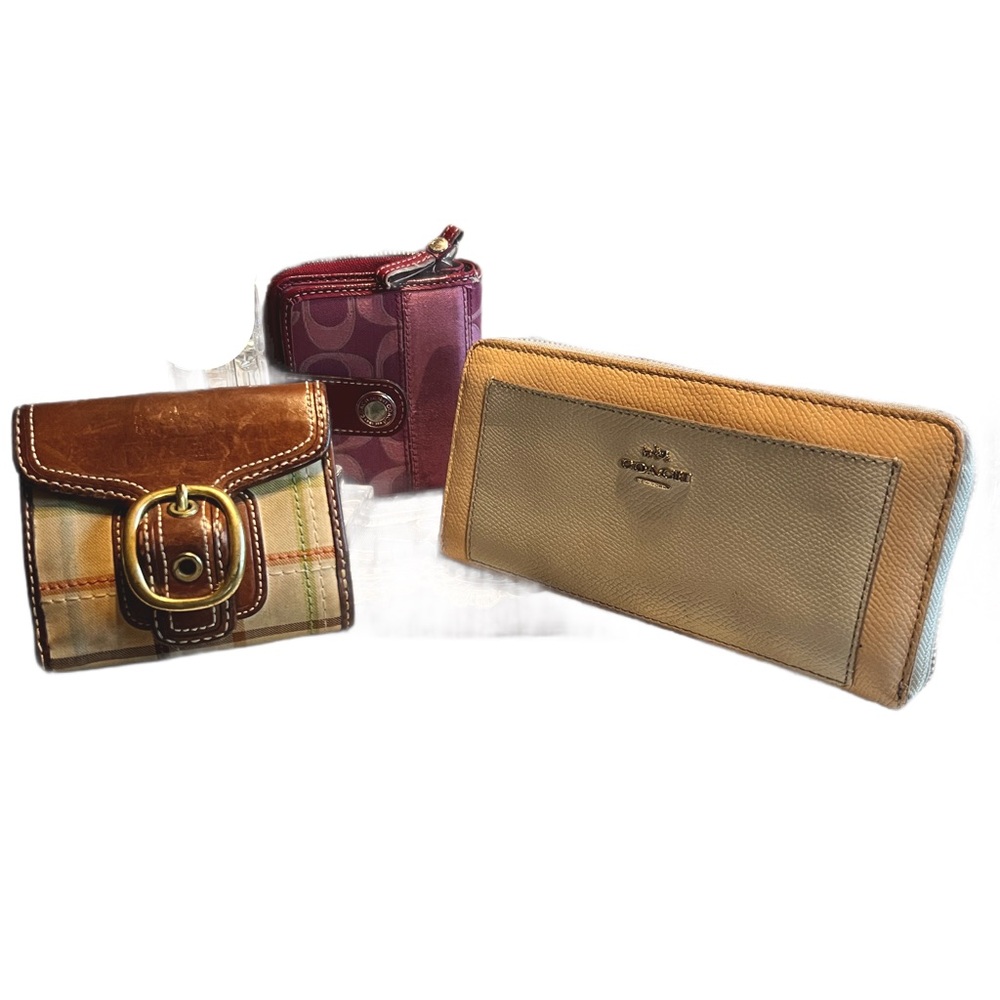 Coach wallets Preloved